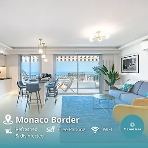 Baie De Monaco - Terrasse Vue - Parking - Af Appartamento